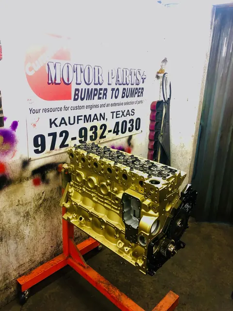 Gold-finish engine build