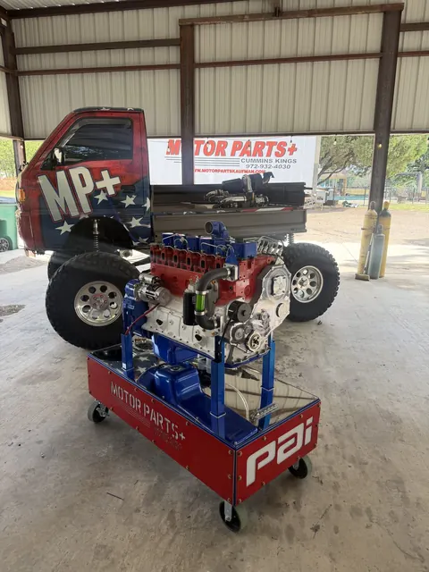 Display engine on a red platform