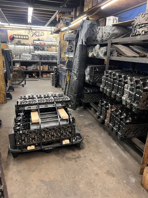 A look down the engine-inventory aisle