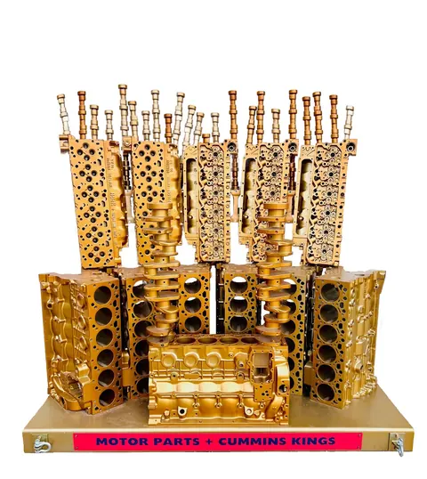 Gold Cummins Kings component display