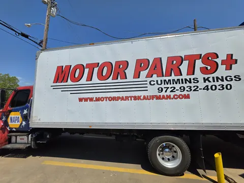 Motor Parts + Cummins Kings box truck